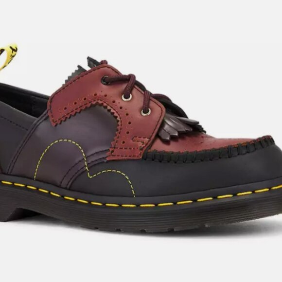 1461 Fused Patchwork Men’s Brogue Derby MSRP$210 English Refined Aesthetic - Picture 5 of 13